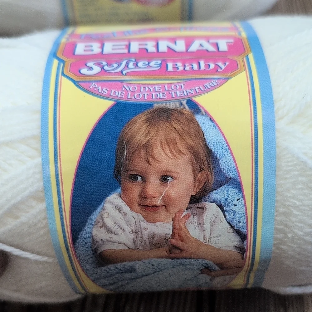 Bernat Softee Baby Yarn - White